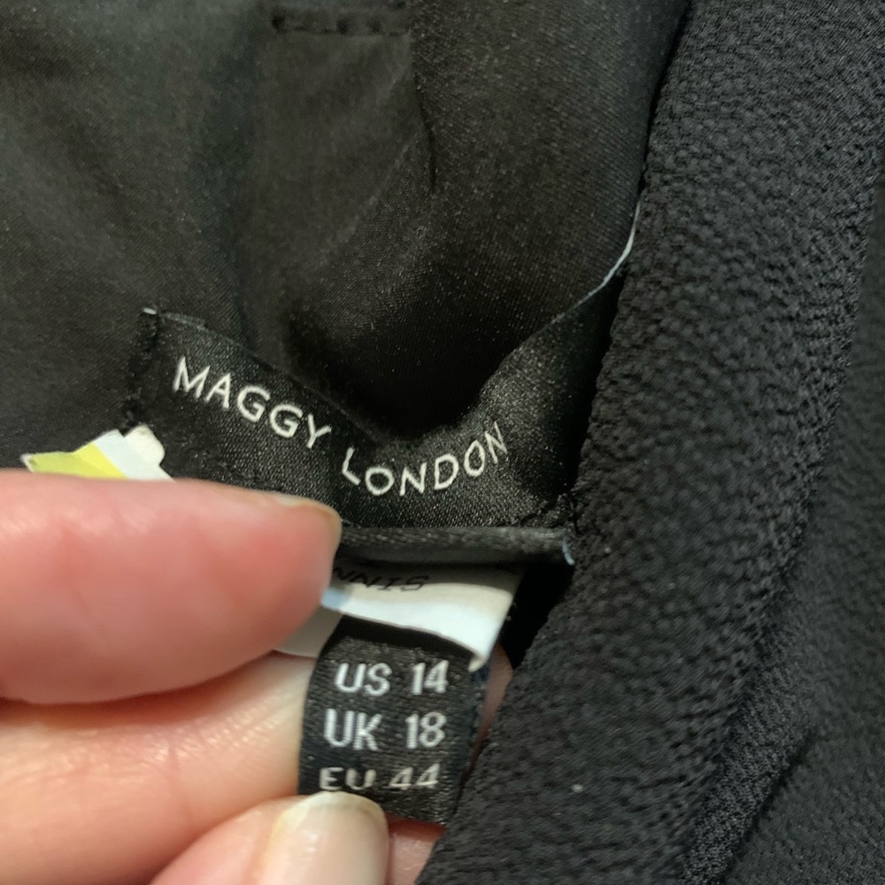 Maggy London Black Dress - Picture 6 of 8